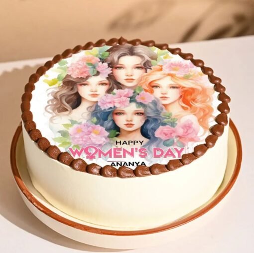 Elegant Celebration of Women Cake, beautifully designed to honor and appreciate the spirit of womanhood.