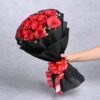 Deep Love Red Roses bouquet featuring fresh, vibrant red roses, perfect for romantic occasions, anniversaries, and heartfelt surprises.