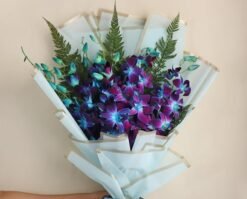 Enchanted Orchids Bouquet – a luxurious floral arrangement of fresh, vibrant orchids, ideal for gifting, celebrations, or elegant home decor.