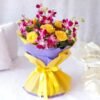 Exotic Roses and Orchid Bouquet featuring fresh, vibrant roses and elegant orchids—perfect for romantic gestures, celebrations, and special occasions.