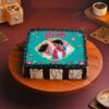 Gulaal Delight Photo Cake with a colorful edible image, festive decorations, and rich flavors – perfect for Holi and joyful celebrations.