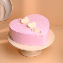 Sweetheart Strawberry Cake – A romantic pink-hued cake with fresh strawberry flavors, perfect for Valentine's Day, anniversaries, and special celebrations.