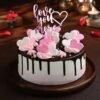 Unforgettable Love Heart Valentine Cake – A beautifully crafted heart-shaped cake with rich flavors, perfect for celebrating love on Valentine’s Day.