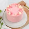 Pastel Petals Cream Cake – a beautifully designed pastel-colored floral cake with smooth cream frosting, ideal for special occasions.