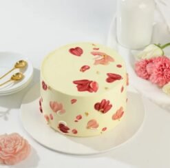 Petal Harmony Cake – a stunning floral-themed cake symbolizing beauty, grace, and celebration for birthdays, anniversaries, and Women's Day.