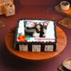 Picture Perfect Achievement Cake with edible photo frame, ideal for graduation, promotions, and milestone celebrations. A stunning and delicious treat!