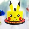 Pokemon Pikachu Cake – Adorable yellow Pikachu-themed birthday cake, perfect for Pokémon fans. Custom-designed, delicious, and ideal for celebrations.