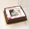 Elegant Proud Moments Square Cake with celebratory decorations, ideal for graduation, promotions, and milestone celebrations.