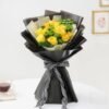 Sunflower Bliss Bouquet – a vibrant floral arrangement featuring fresh sunflowers, symbolizing happiness, warmth, and sunshine-filled celebrations.