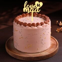 Creamy Chocolaty Mother’s Day Cake — luscious chocolate cake with smooth cream layers and elegant decorations for a heartfelt celebration.