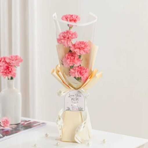 Everlasting Bloom For Mom — elegant floral-themed cake with delicate blooms, designed for Mother's Day and heartfelt celebrations.
