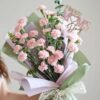 Floral Elegance For Mom — sophisticated bouquet of pastel and vibrant flowers, designed to honor Mom’s beauty and love on special occasions.