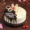 Happy Mother’s Day Choco Vanilla Cake — elegant layered cake with chocolate and vanilla flavors, topped with festive Mother’s Day décor.