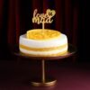 Love U Mom Mousse Cake — elegant mousse cake with smooth layers, heart details, and a “Love U Mom” topper, perfect for Mother’s Day.
