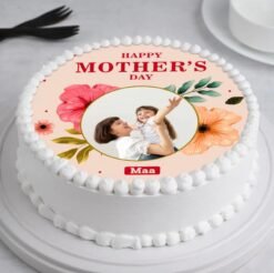 Momories With Mom Cake — beautifully designed cake with nostalgic elements and heartfelt message for Mother’s Day celebration.